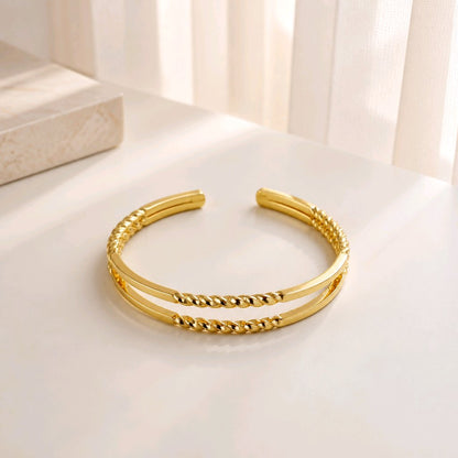 Pulsera aro doble