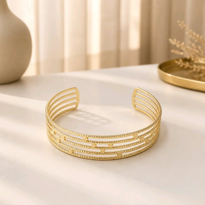 Pulsera aro líneas