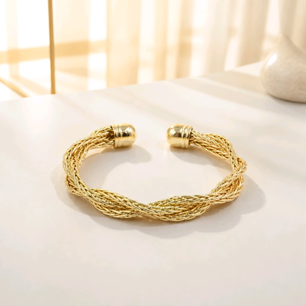 Pulsera aro trenza