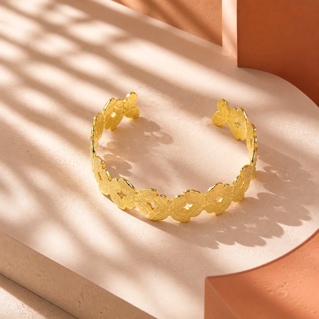 Pulsera aro mariposas