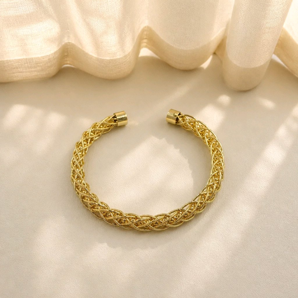 Pulsera aro trenzado