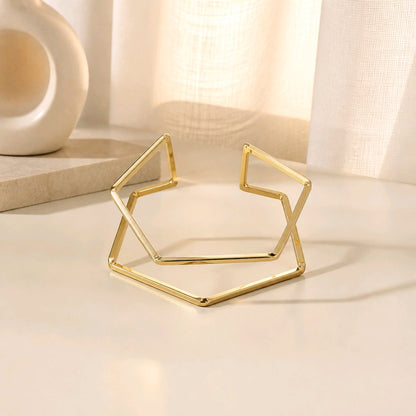 Pulsera aro exagonal