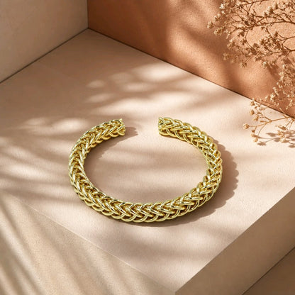 Pulsera aro trenzada