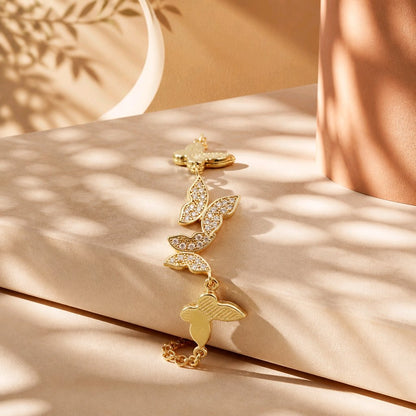 Pulsera mariposas