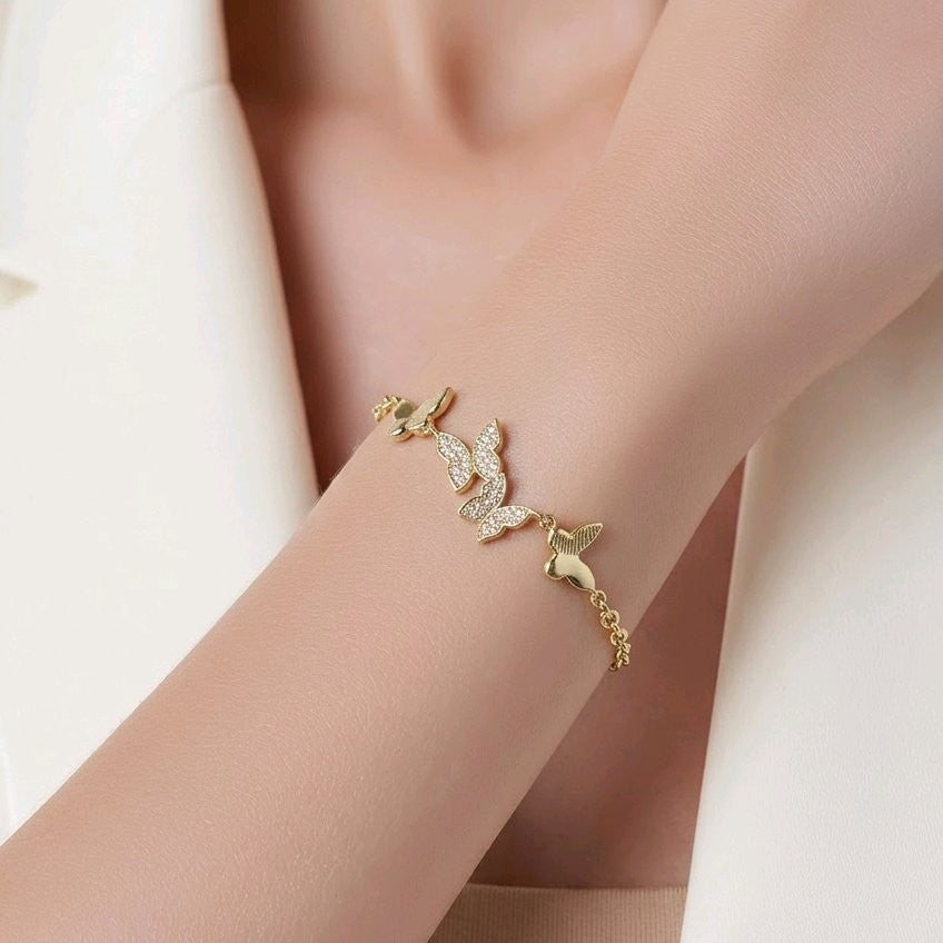 Pulsera mariposas