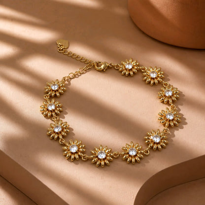 Pulsera girasoles