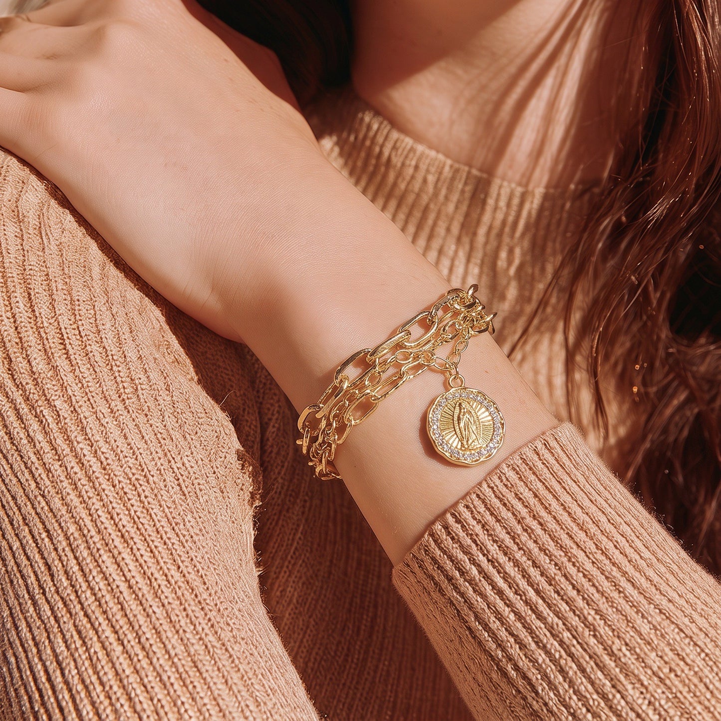 Pulsera virgen