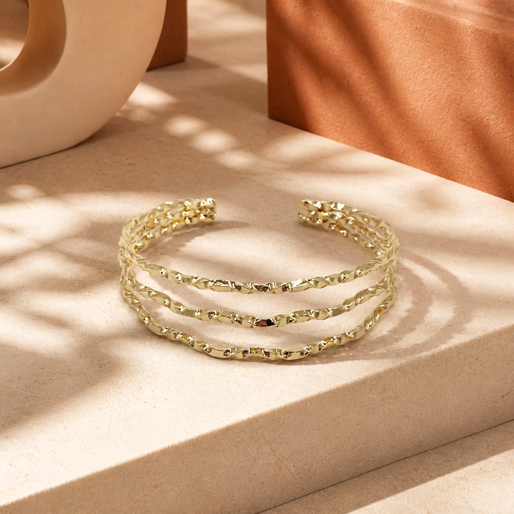 Pulsera triple
