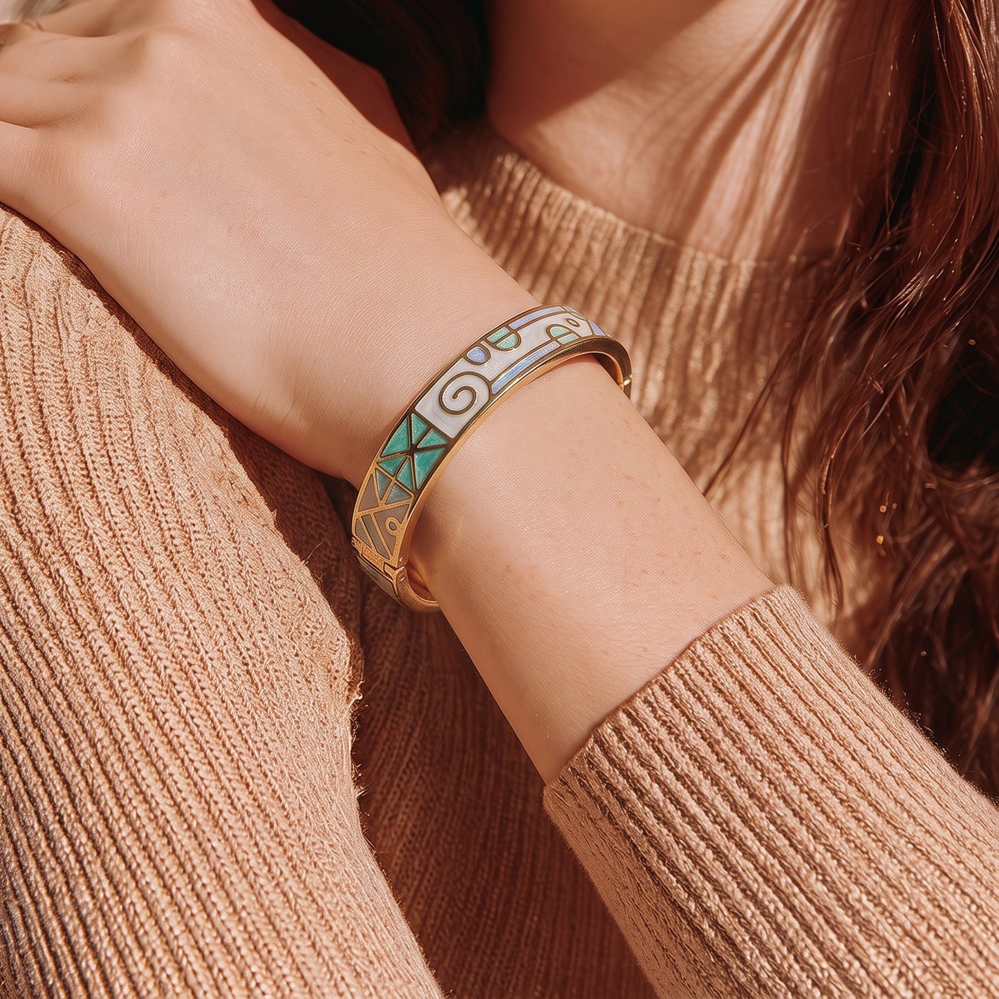 Pulsera aro pastel
