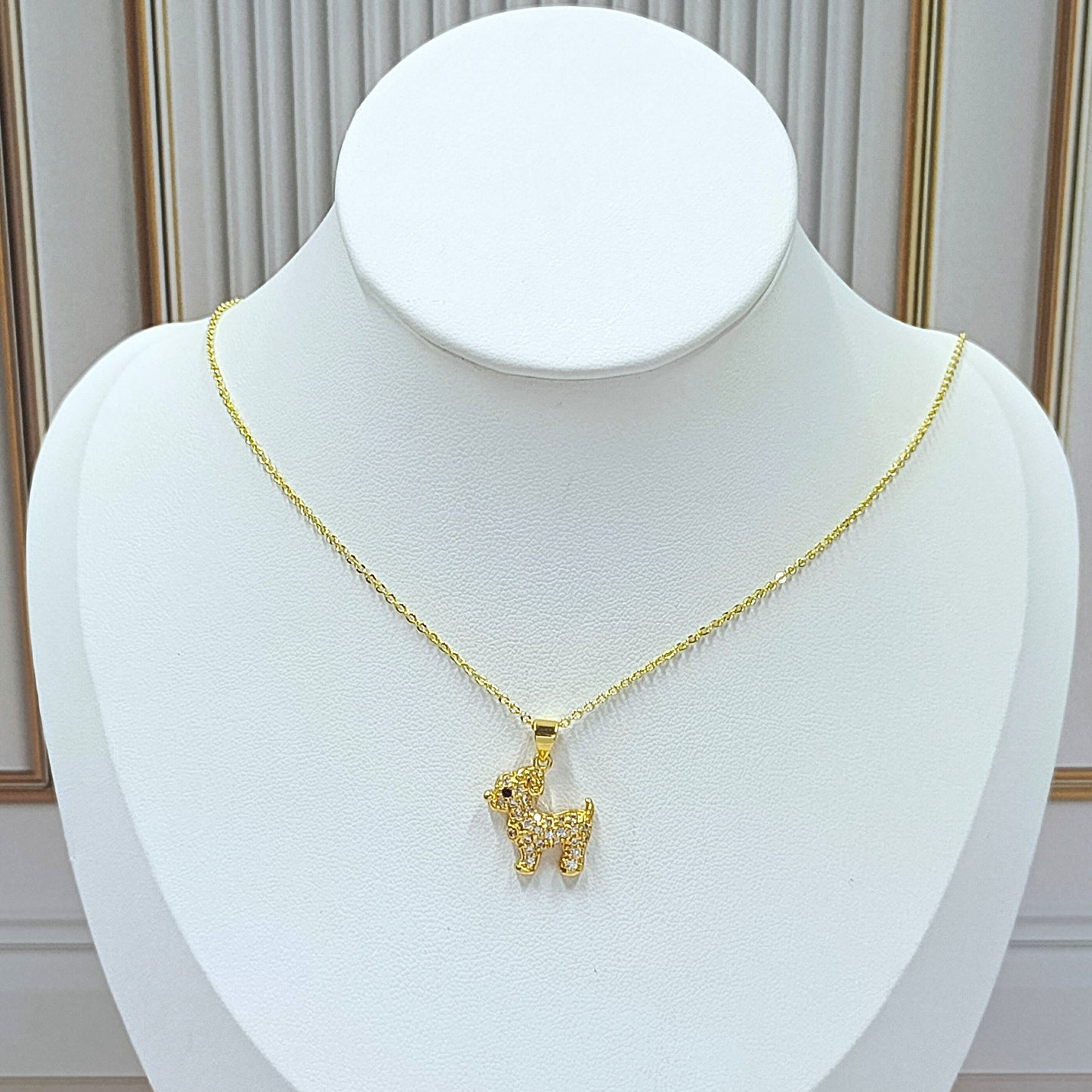 Collar rodio perrito