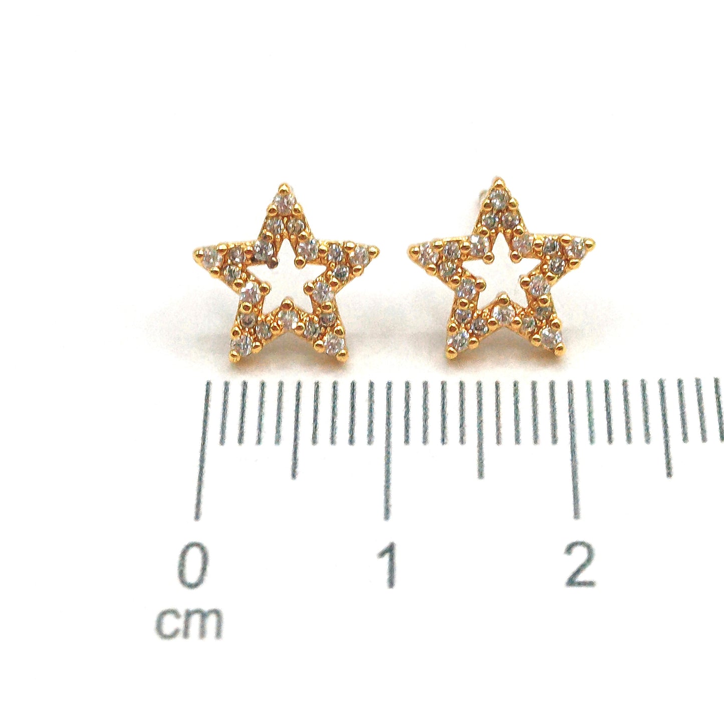 Topo estrella microzircones (9mm)