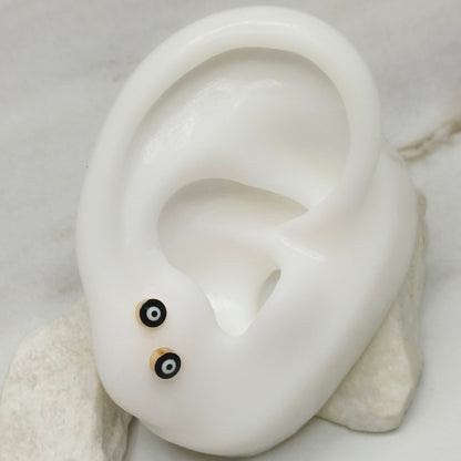 Topo ojo turco negro