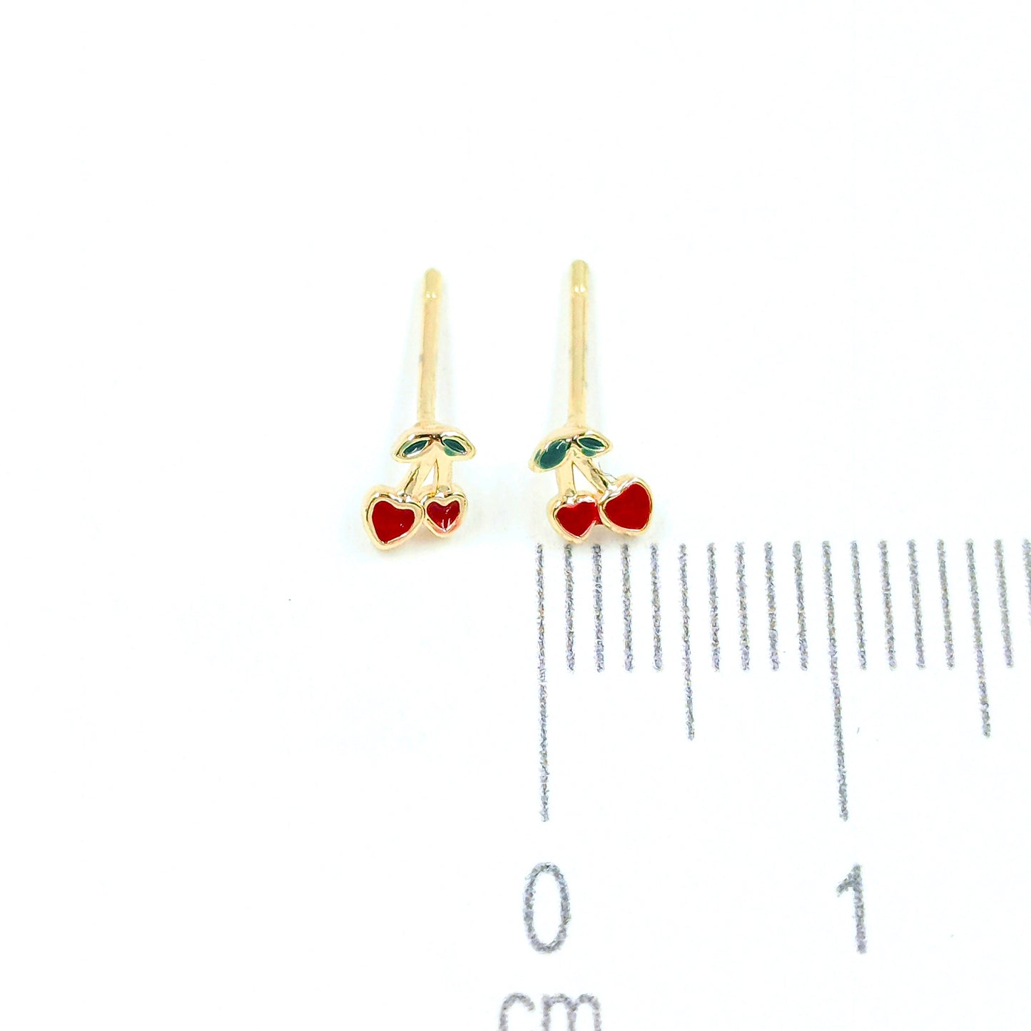 Topo mini cereza corazon