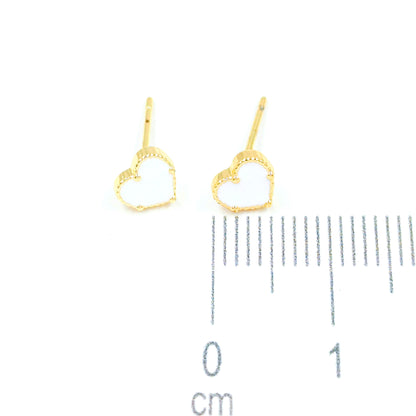 Topo corazon esmaltado
