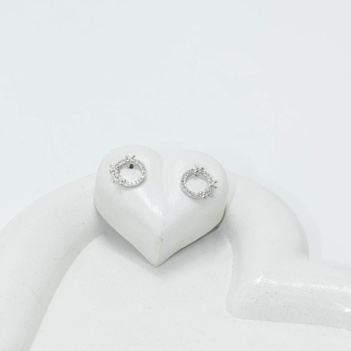 Topo Círculo micro zircón