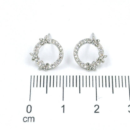 Topo Círculo micro zircón