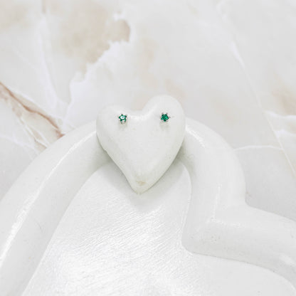 Topo zircón verde P