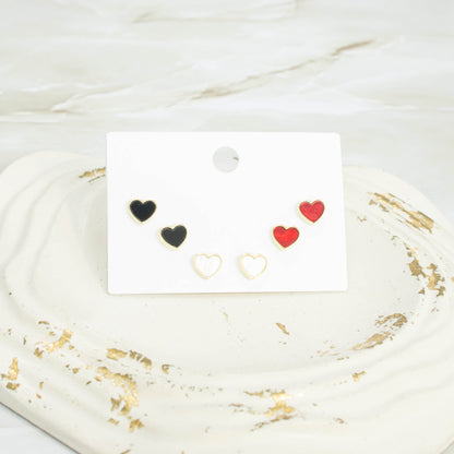 Topo trío corazones tommy