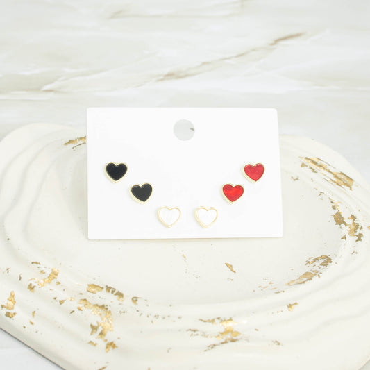 Topo trío corazones tommy