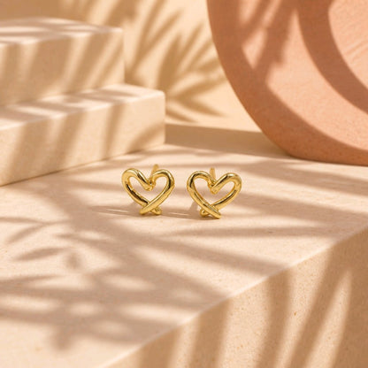Topo mini silueta corazón