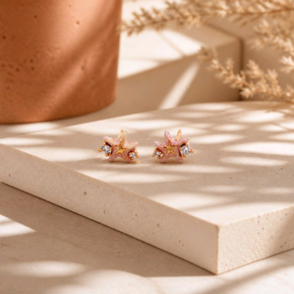 Topo mini estrellita rosa