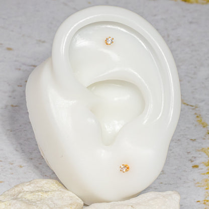 Topo zircón (2mm) Cristal
